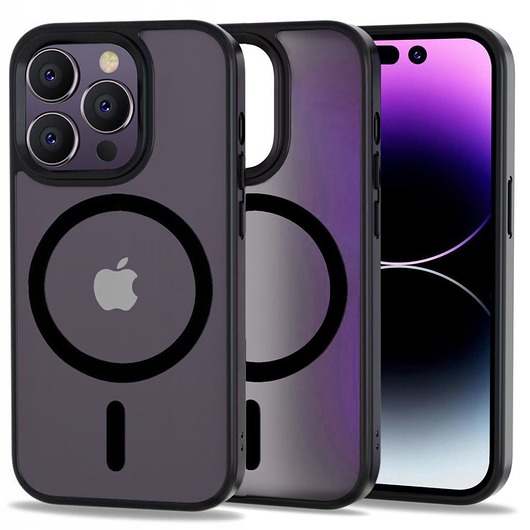 etui na telefon Plecki Tech-protect do iPhone 14 Pro Magmat Magsafe czarny