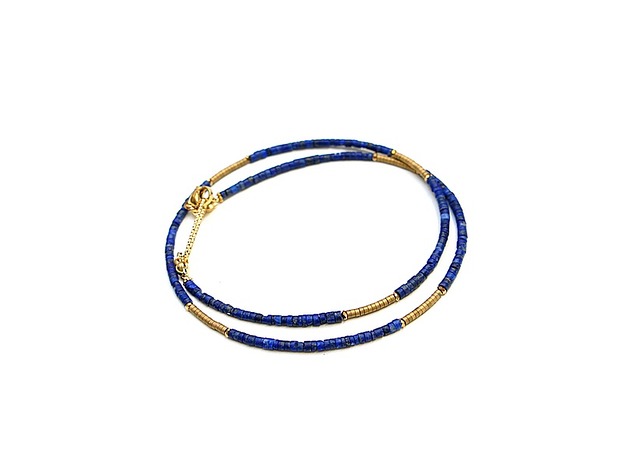 chokery Lapis lazuli vol. 17 choker - Szlachetna kolekcja