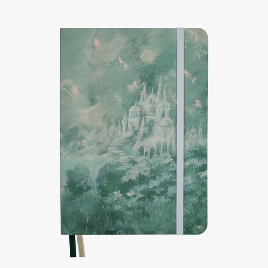 notatniki i albumy Dreamy Castle - notatnik A5, bullet journal, dziennik, planer w kropki