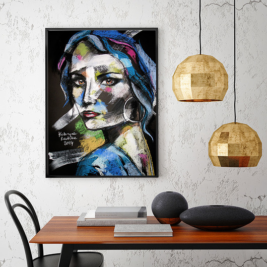 Mae - plakat 50x70 cm Katarzyna Radzka