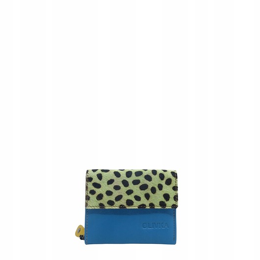 portfele damskie Portfel damski skórzany miejsce na bilon zdjęcie przegródki OLIVKA