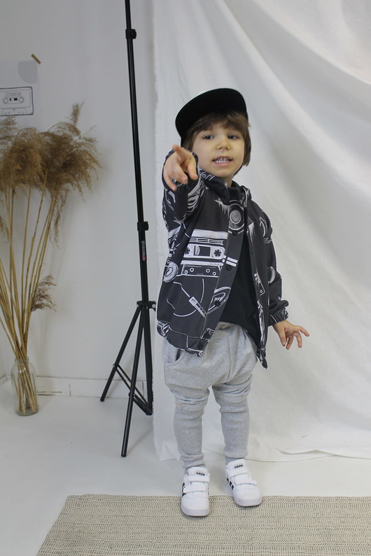 Baggy welt feel the vibe Dzianinowe