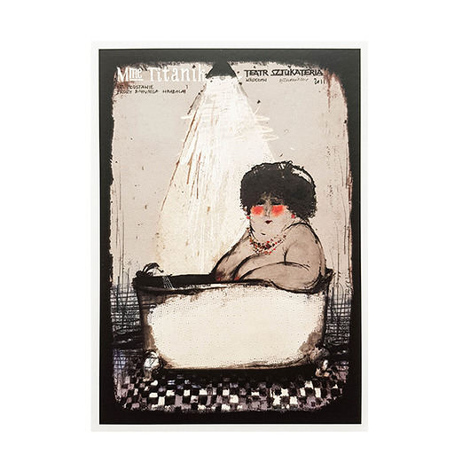 kartki okolicznościowe - wydruki Kartka pocztowa - Mme Titanic