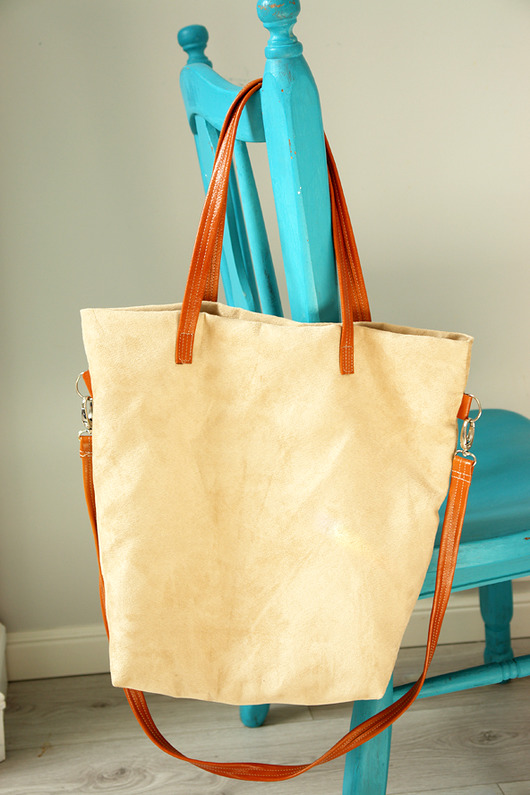 Torba Beige Tote Pansy
