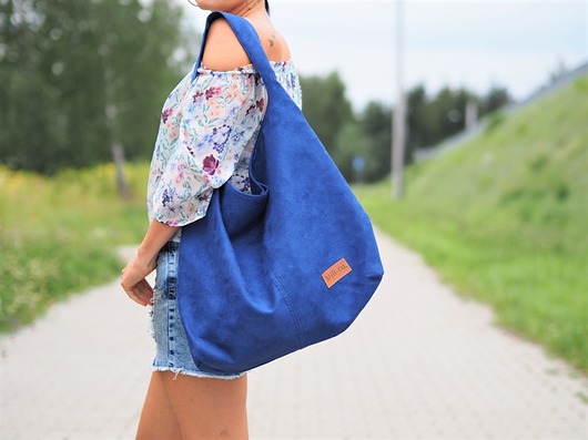 Duża torba worek  MC7- navy blue Militu