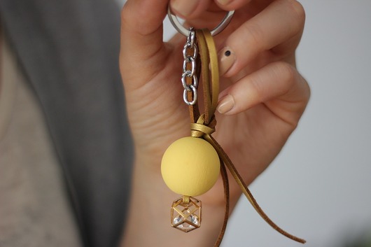 Brelok do yellow mellow Little Wood Bunny