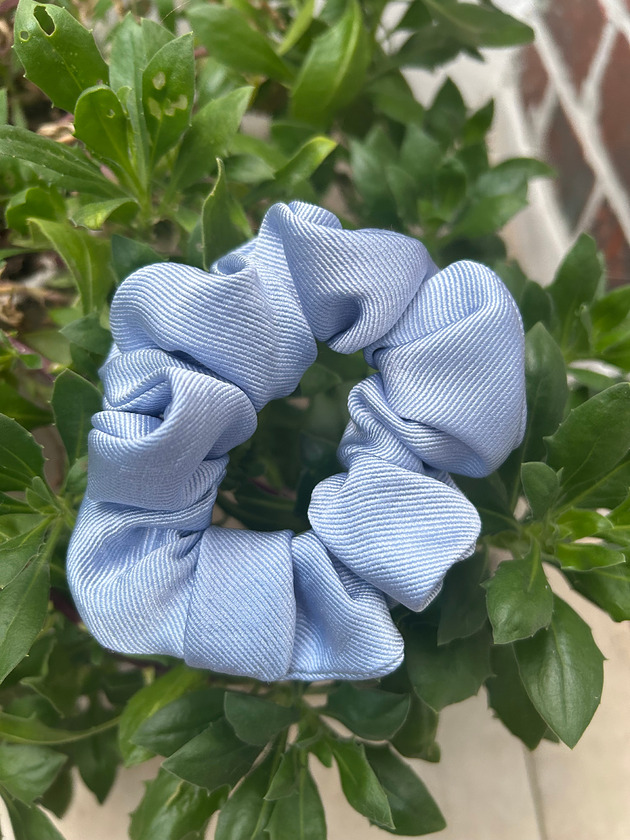 gumki do włosów Jedwabna gumka scrunchie z upcyclingu