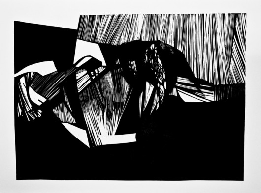 GRAFIKA, LINORYT 4, format 50cm x 70cm PRACOWNIA 166