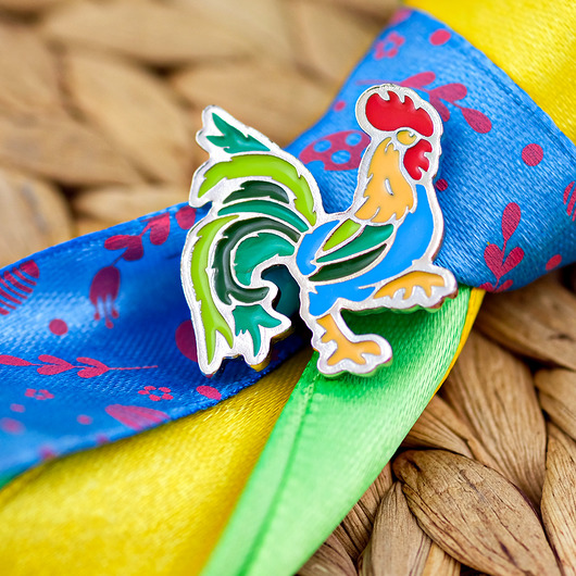 przypinki Pins "Kogut"