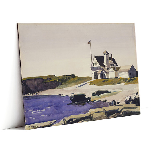 magnesy Stacja straży przybrzeżnej - E. Hopper - magnes