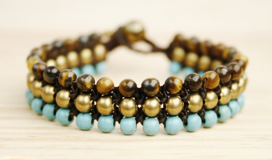 Turquoise - Tiger Eye Bracelet LILITH STORE
