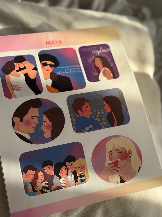 naklejki i wlepy Naklejki filmowe Friends, Zmierzch, Notting Hill