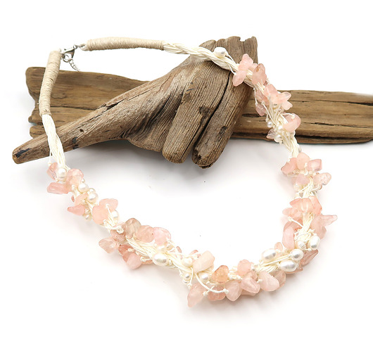 kolie Różany - naszyjnik