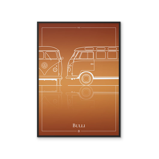 plakaty Plakat Motoryzacja - VW Bulli