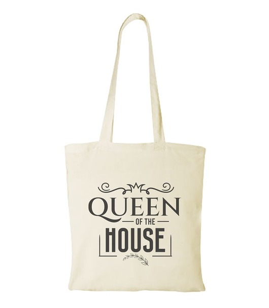 torby na zakupy Torba bawełniana "QUEEN OF THE HOUSE"