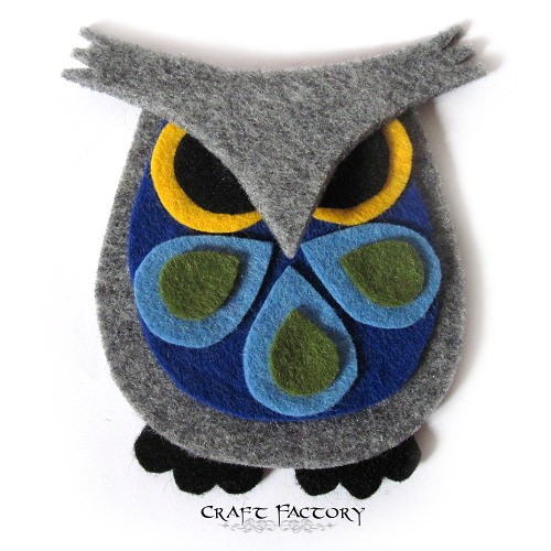 Owlastic Copacati - broszka Craft Factory