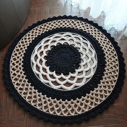 dywany Dywan ze sznurka bawełnianego 120cm