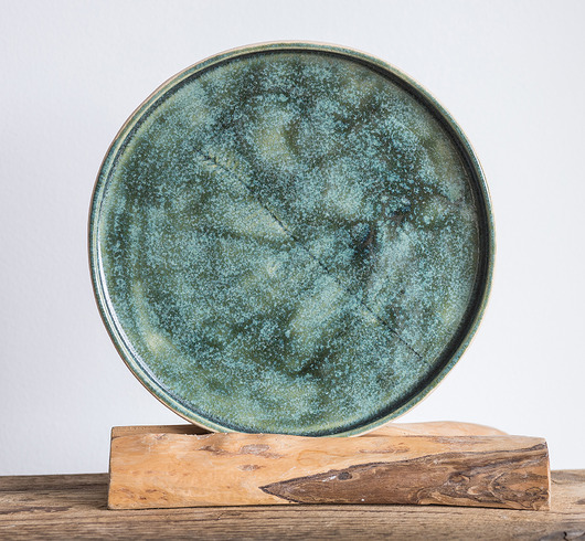 patery i talerze Talerz zielony