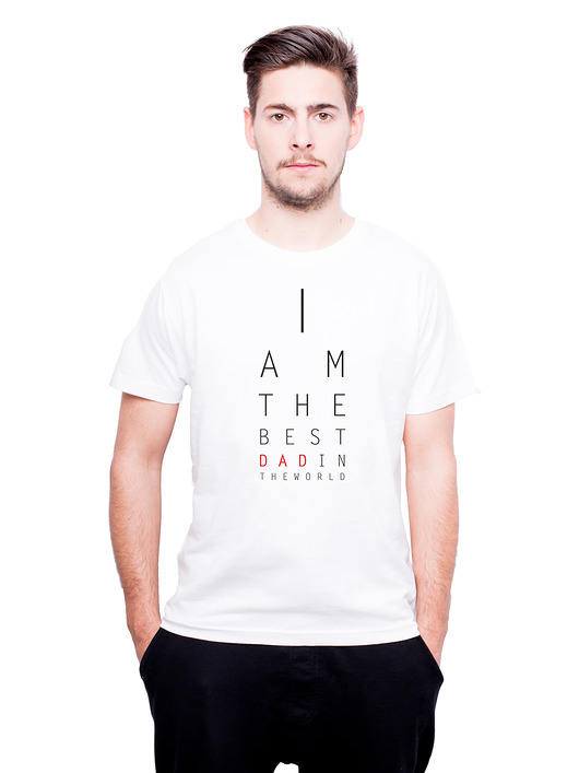 T-shirt męski dla taty (Dzień Ojca) AllbagAllprints
