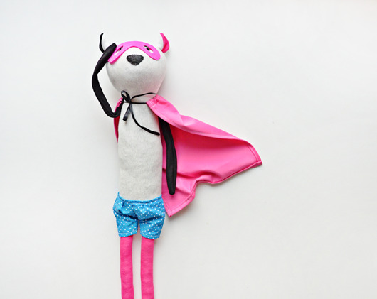 Superhero Panda Wanda Lady Stump