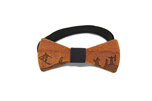 Muszka drewniana #35 The Bow Bow Ties