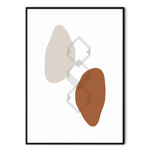 Plakat abstrakcyjny Astronomy no. 7 myscandi