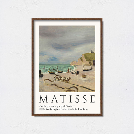 Henri Matisse plakat do wystawy Pas De LArt