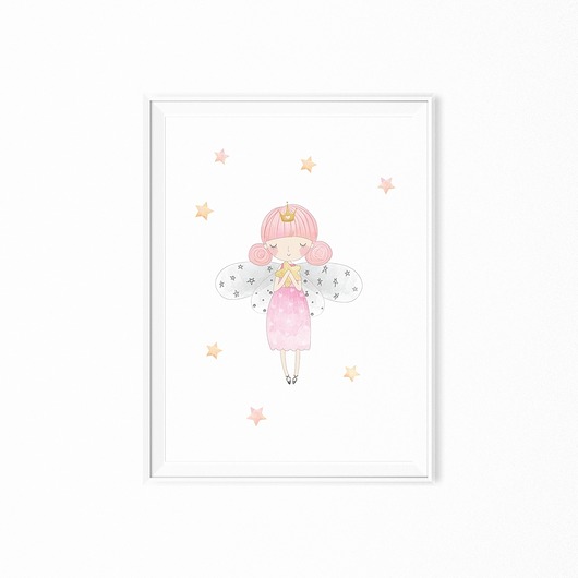 Plakat skandynawski Fairy myscandi