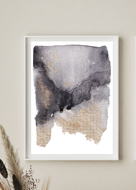 plakaty Plakat Black & Gold No.2