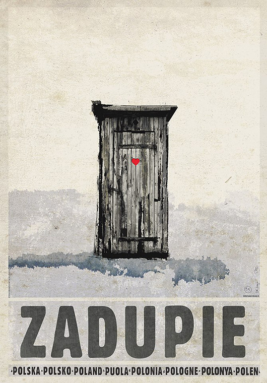 plakaty Plakat Zadupie (R. Kaja) 98x68 cm
