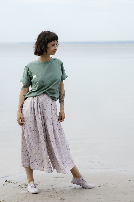 spodnie dresowe damskie Wzorzyste kuloty Hani