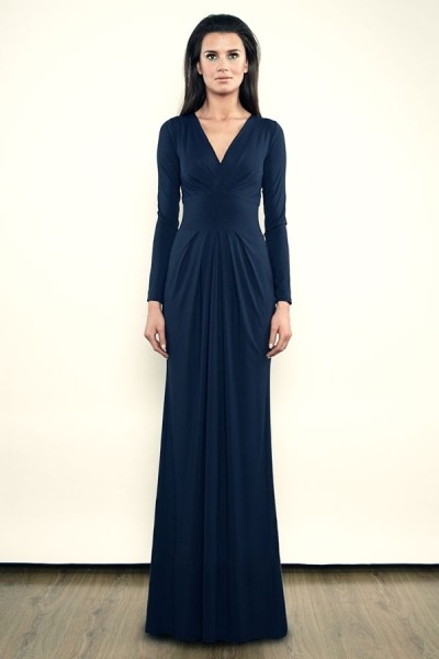 Suknia Pamela Maxi - Navy Blue milita nikonorov
