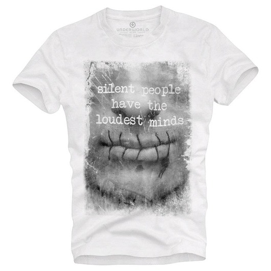 t-shirty męskie T-shirt męski UNDERWORLD Silent people have...