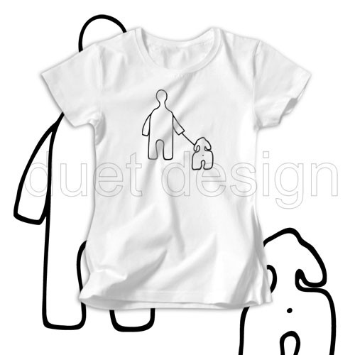 T-shirt Damski 096ST duet design Duet design