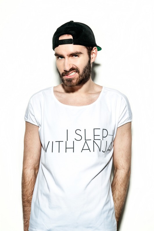 I SLEPT WITH ANJA t-shirt SHE/S A RIOT