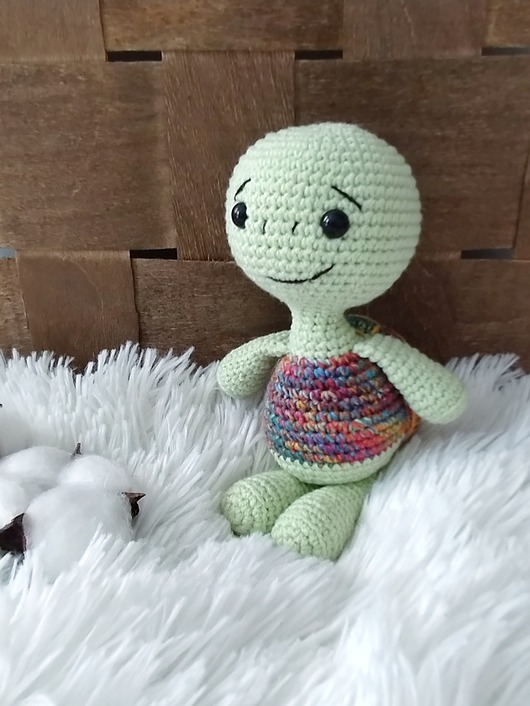 misie i maskotki Żółwik Kostek, żółw