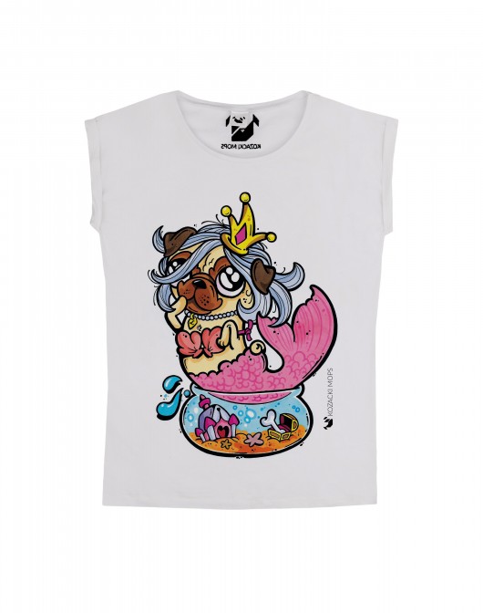 t-shirt Tattoo_Art grl  Kozacki Mops
