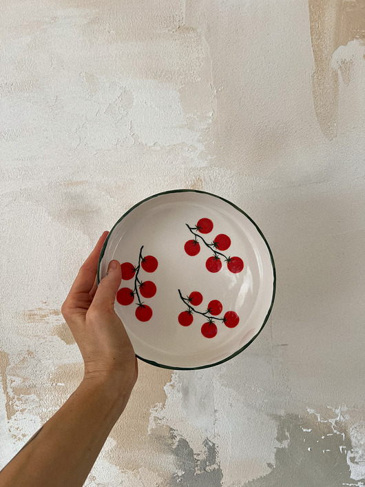 miski i misy Misa porcelanowa z pomidorkami