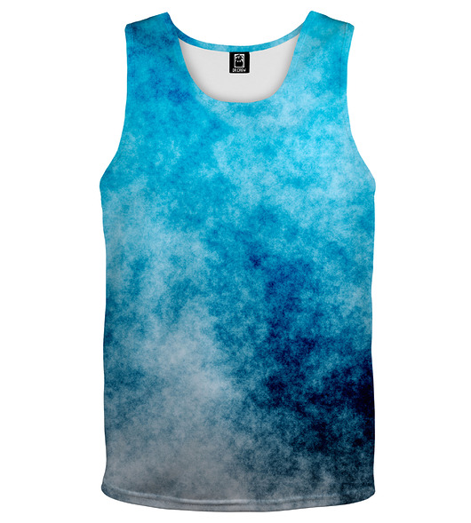 t-shirty męskie DR.CROW Bokserka Męska Blue Grunge