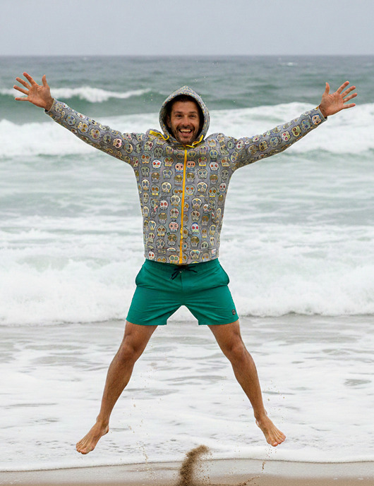 bluzy męskie Bluza rozpinana "Meksykańskie Czaszki" - unisex.