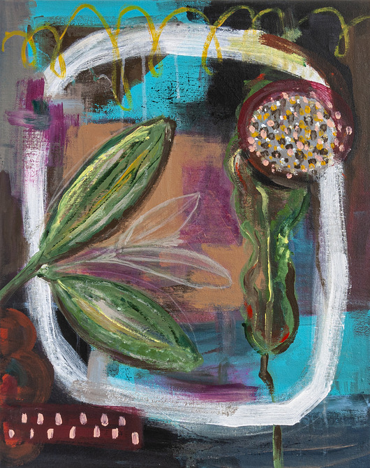 obrazy ORYGINAŁ - Pierwszy zapach, 50 x 40 cm
