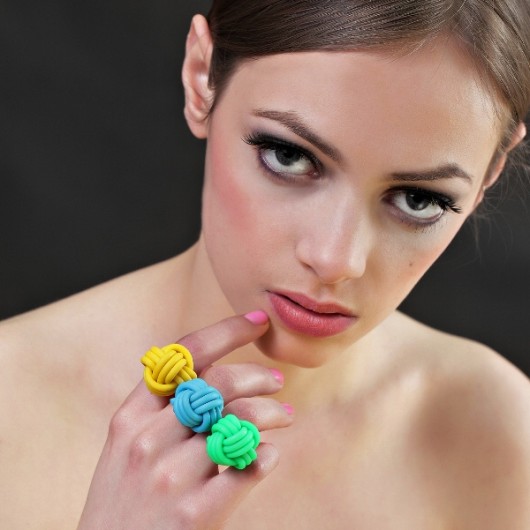 RUBBER RING yellow kaktusia