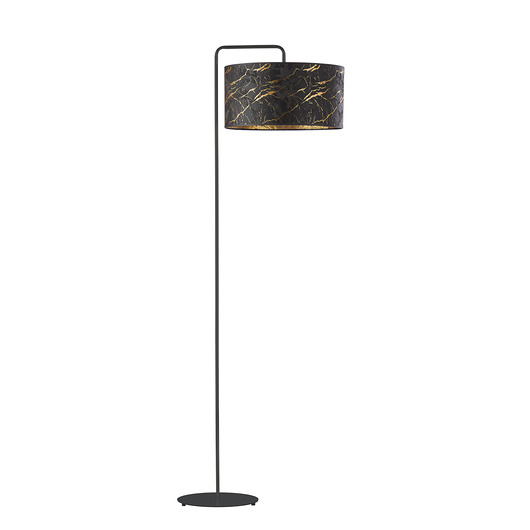 lampy podłogowe Designerska lampa stojąca z marmurowym abażurem BOLIVIA MARMUR