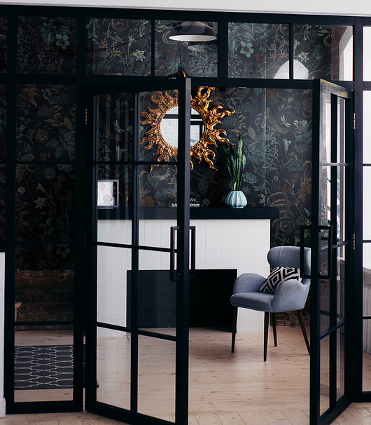 tapety i naklejki ścienne Tapeta Botanic Black