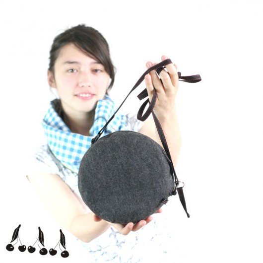 ::: CIRCLE FELT grey melange ::: uniqo