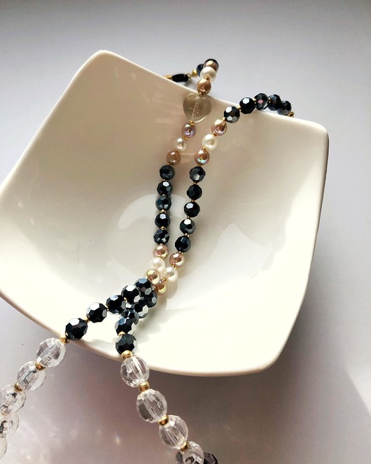 Vintage łańcuszek do okularów Luna by Sisters