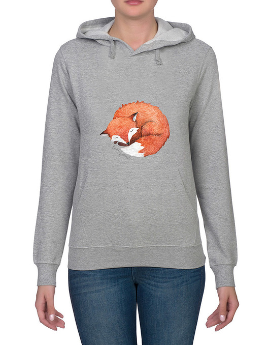 Bluza damska. Lis. I love Forest Love Life and Forest