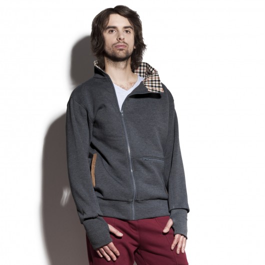 Apple Hoodie • grafit Bozzolo