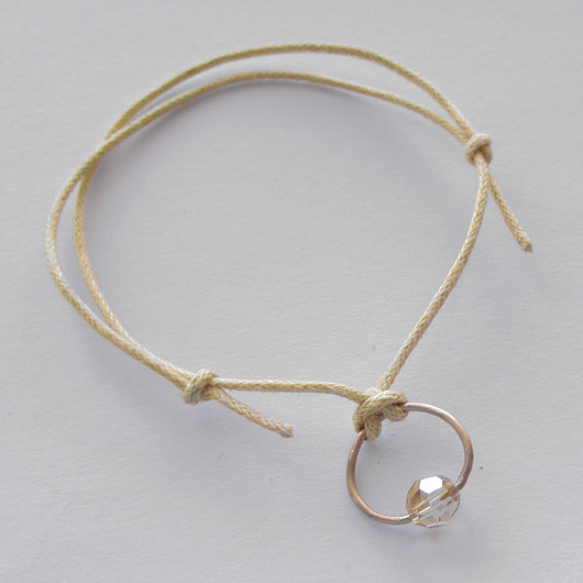 bransoletki na sznurku OKRĄG bransoletka