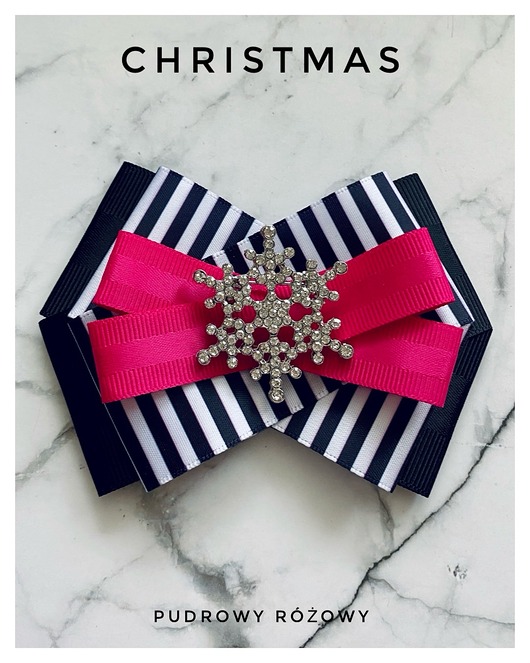 broszki Brosza ze śnieżynką gwiazdką Mikołajki Święta